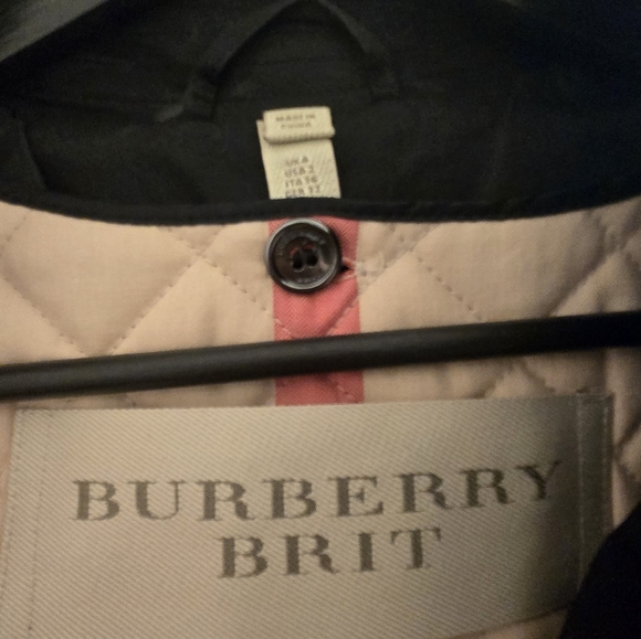 Vintage Burberry Brit Trench Coat - Picture 2 of 7